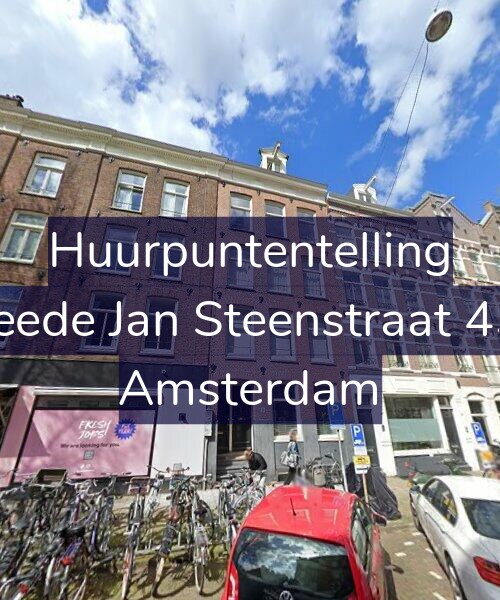 Foto gevel Huurpuntentelling voor Tweede Jan Steenstraat 45-H, Amsterdam