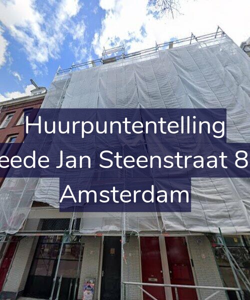 Foto gevel Huurpuntentelling voor Tweede Jan Steenstraat 82-1, Amsterdam