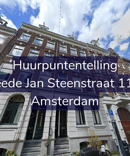 Foto gevel Huurpuntentelling voor Tweede Jan Steenstraat 115-2, Amsterdam
