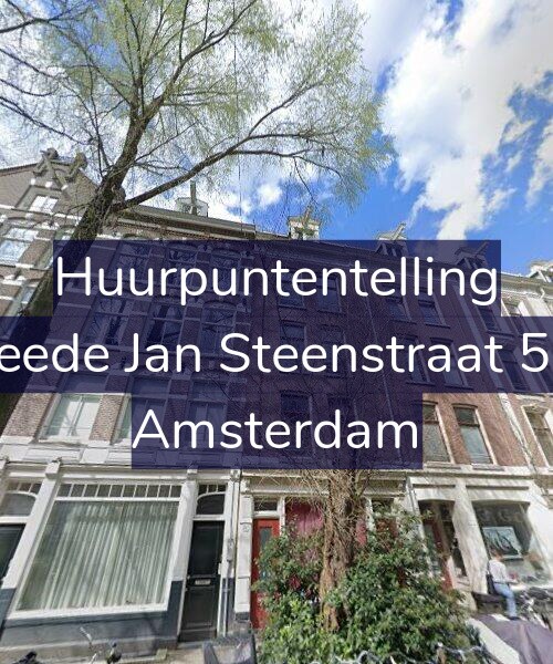 Foto gevel Huurpuntentelling voor Tweede Jan Steenstraat 55-1, Amsterdam