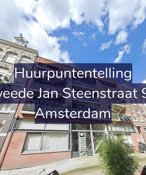 Foto gevel Huurpuntentelling voor Tweede Jan Steenstraat 9-F, Amsterdam