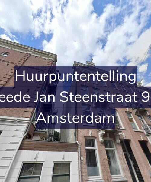 Foto gevel Huurpuntentelling voor Tweede Jan Steenstraat 95-3, Amsterdam