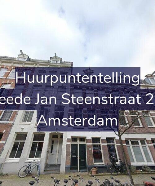 Foto gevel Huurpuntentelling voor Tweede Jan Steenstraat 29-1, Amsterdam