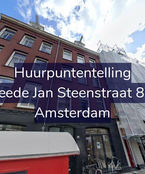 Foto gevel Huurpuntentelling voor Tweede Jan Steenstraat 84-3, Amsterdam