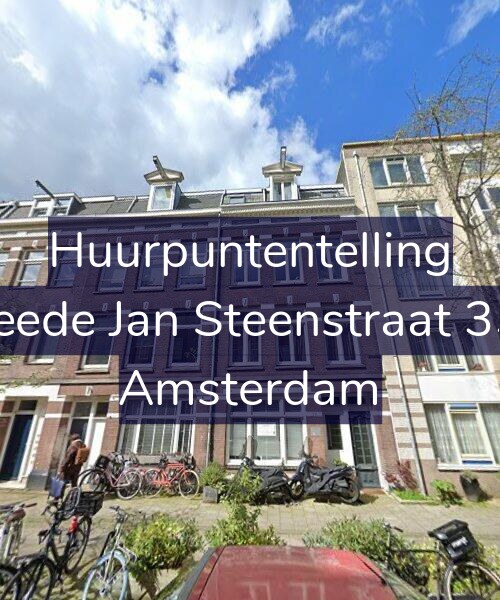 Foto gevel Huurpuntentelling voor Tweede Jan Steenstraat 35-H, Amsterdam