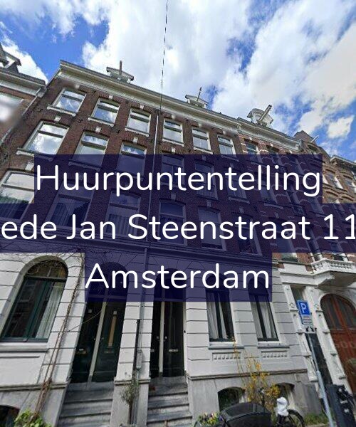 Foto gevel Huurpuntentelling voor Tweede Jan Steenstraat 115-H, Amsterdam