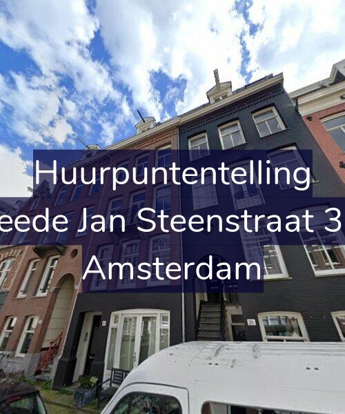 Foto gevel Huurpuntentelling voor Tweede Jan Steenstraat 30-4, Amsterdam