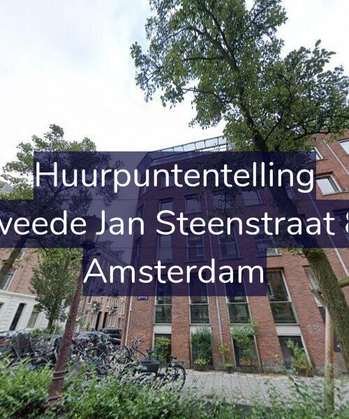 Foto gevel Huurpuntentelling voor Tweede Jan Steenstraat 88, Amsterdam