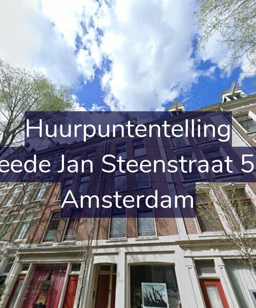 Foto gevel Huurpuntentelling voor Tweede Jan Steenstraat 57-2, Amsterdam