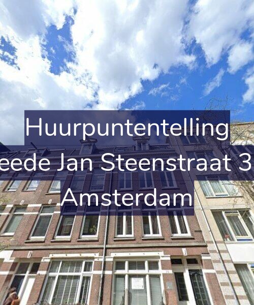 Foto gevel Huurpuntentelling voor Tweede Jan Steenstraat 35-2, Amsterdam