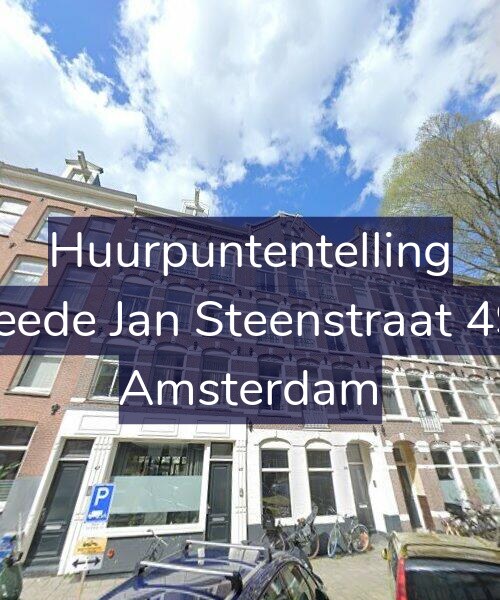 Foto gevel Huurpuntentelling voor Tweede Jan Steenstraat 49-G, Amsterdam
