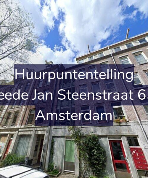 Foto gevel Huurpuntentelling voor Tweede Jan Steenstraat 65-D, Amsterdam