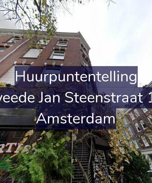 Foto gevel Huurpuntentelling voor Tweede Jan Steenstraat 1-2, Amsterdam