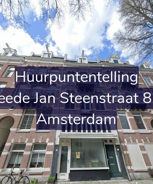 Foto gevel Huurpuntentelling voor Tweede Jan Steenstraat 81-B, Amsterdam