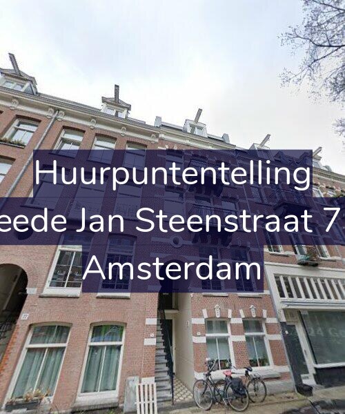 Foto gevel Huurpuntentelling voor Tweede Jan Steenstraat 79-B, Amsterdam
