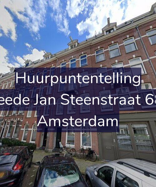 Foto gevel Huurpuntentelling voor Tweede Jan Steenstraat 68-H, Amsterdam