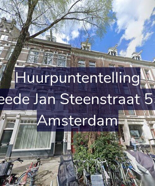 Foto gevel Huurpuntentelling voor Tweede Jan Steenstraat 55-H, Amsterdam