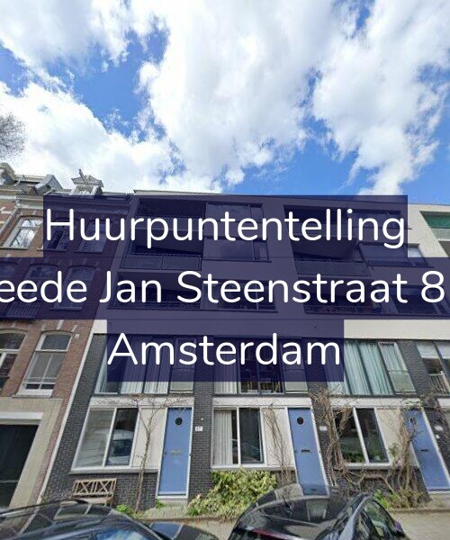 Foto gevel Huurpuntentelling voor Tweede Jan Steenstraat 87-B, Amsterdam