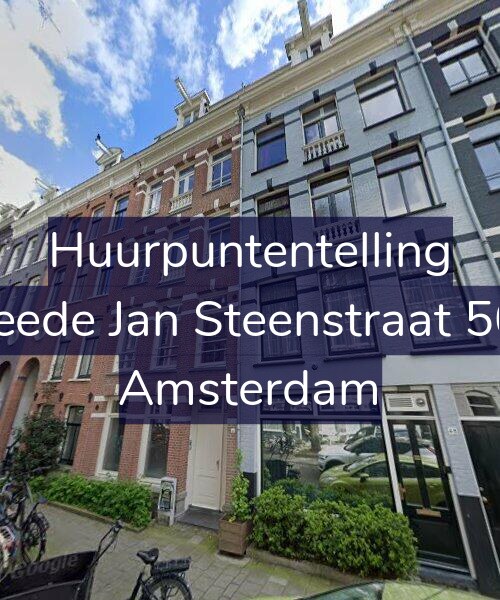 Foto gevel Huurpuntentelling voor Tweede Jan Steenstraat 50-H, Amsterdam