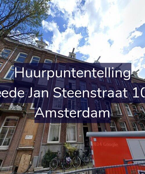 Foto gevel Huurpuntentelling voor Tweede Jan Steenstraat 102-3, Amsterdam