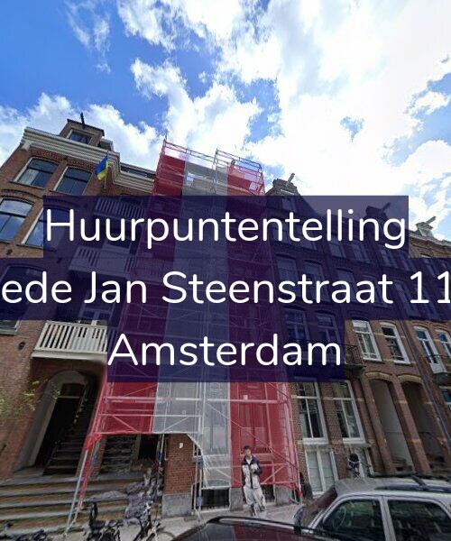 Foto gevel Huurpuntentelling voor Tweede Jan Steenstraat 112-O, Amsterdam