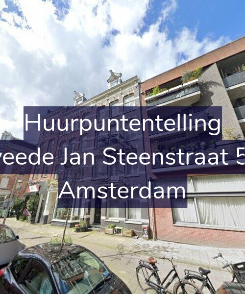 Foto gevel Huurpuntentelling voor Tweede Jan Steenstraat 5-H, Amsterdam