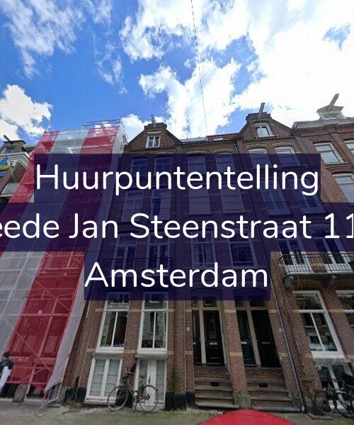 Foto gevel Huurpuntentelling voor Tweede Jan Steenstraat 110-2, Amsterdam