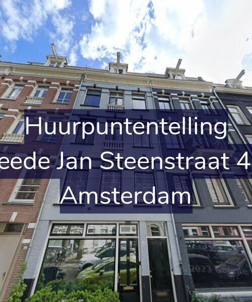 Foto gevel Huurpuntentelling voor Tweede Jan Steenstraat 48-3, Amsterdam