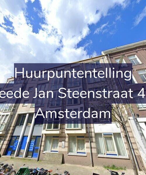 Foto gevel Huurpuntentelling voor Tweede Jan Steenstraat 41-F, Amsterdam