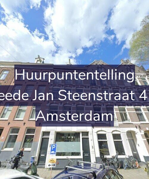 Foto gevel Huurpuntentelling voor Tweede Jan Steenstraat 47-G, Amsterdam