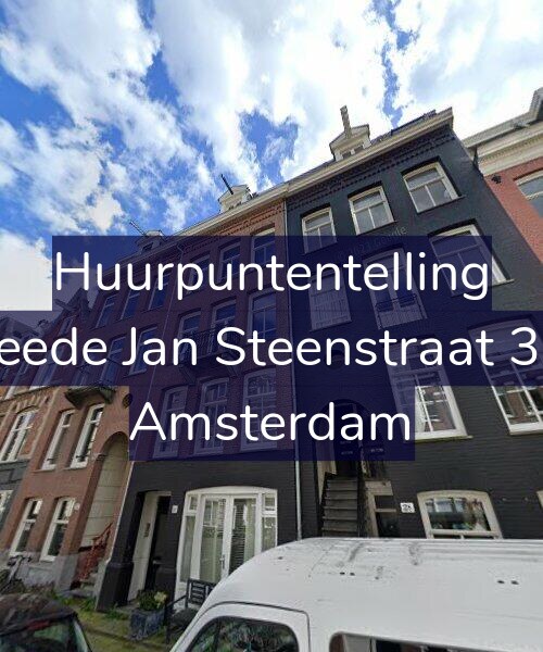 Foto gevel Huurpuntentelling voor Tweede Jan Steenstraat 30-1, Amsterdam
