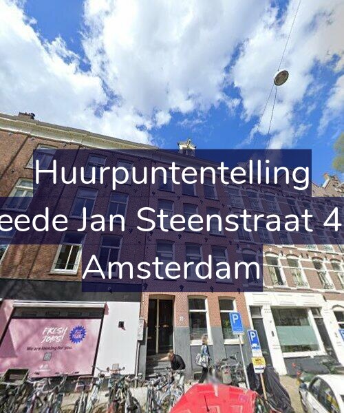 Foto gevel Huurpuntentelling voor Tweede Jan Steenstraat 45-1, Amsterdam
