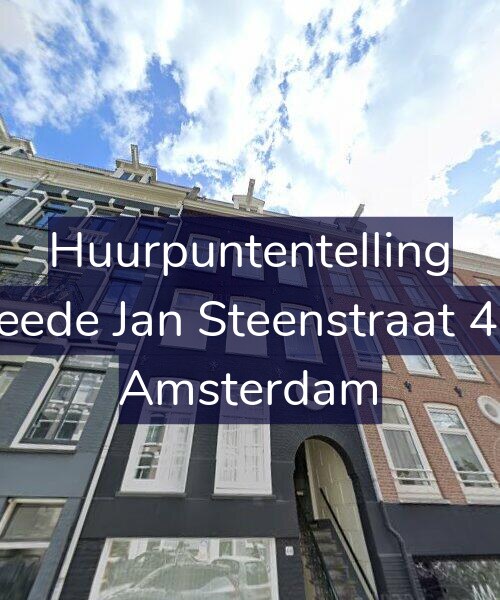 Foto gevel Huurpuntentelling voor Tweede Jan Steenstraat 44-2, Amsterdam
