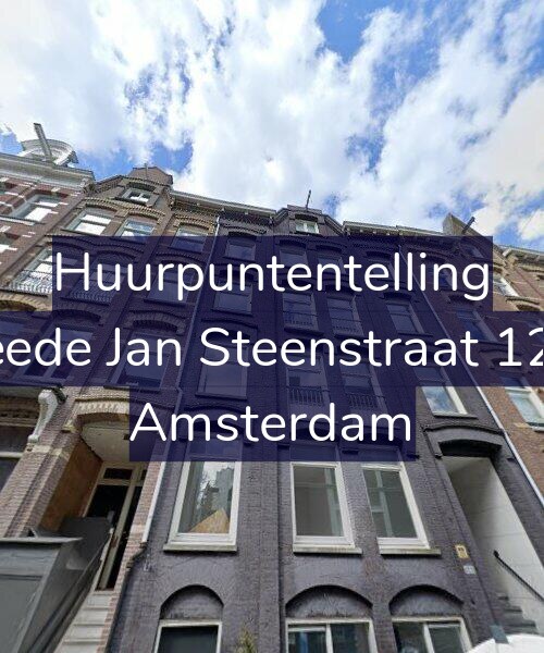 Foto gevel Huurpuntentelling voor Tweede Jan Steenstraat 121-2, Amsterdam
