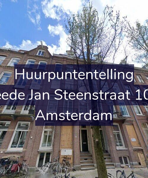 Foto gevel Huurpuntentelling voor Tweede Jan Steenstraat 106-2, Amsterdam