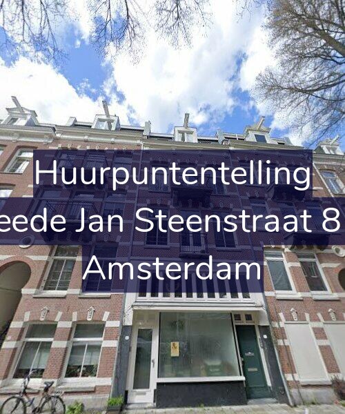 Foto gevel Huurpuntentelling voor Tweede Jan Steenstraat 81-A, Amsterdam