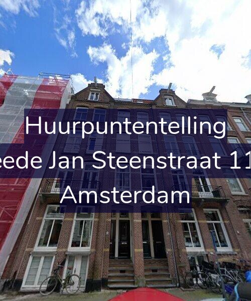 Foto gevel Huurpuntentelling voor Tweede Jan Steenstraat 110-4, Amsterdam