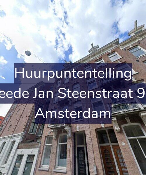 Foto gevel Huurpuntentelling voor Tweede Jan Steenstraat 95-2, Amsterdam