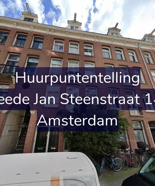 Foto gevel Huurpuntentelling voor Tweede Jan Steenstraat 14-H, Amsterdam