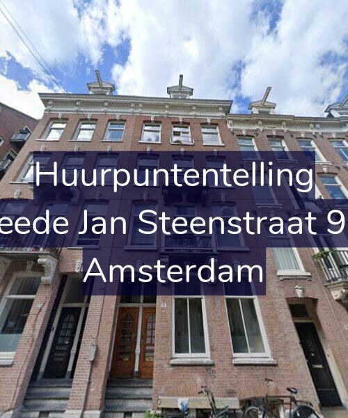Foto gevel Huurpuntentelling voor Tweede Jan Steenstraat 97-1, Amsterdam