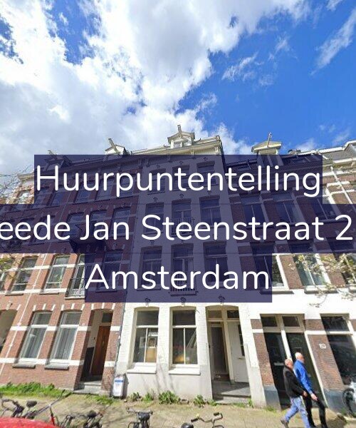 Foto gevel Huurpuntentelling voor Tweede Jan Steenstraat 27-1, Amsterdam
