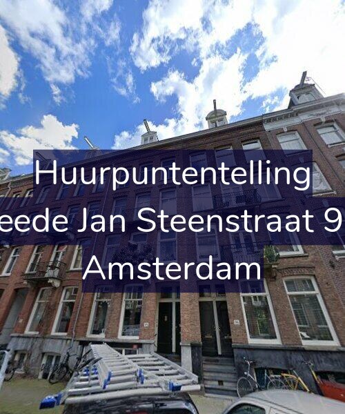 Foto gevel Huurpuntentelling voor Tweede Jan Steenstraat 98-3, Amsterdam