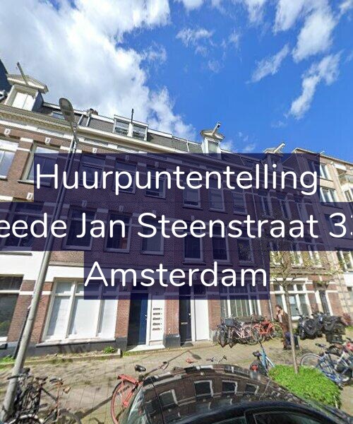 Foto gevel Huurpuntentelling voor Tweede Jan Steenstraat 33-H, Amsterdam