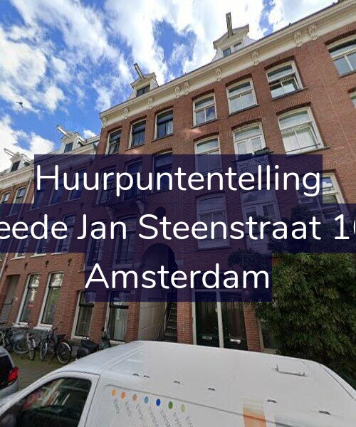 Foto gevel Huurpuntentelling voor Tweede Jan Steenstraat 16-H, Amsterdam