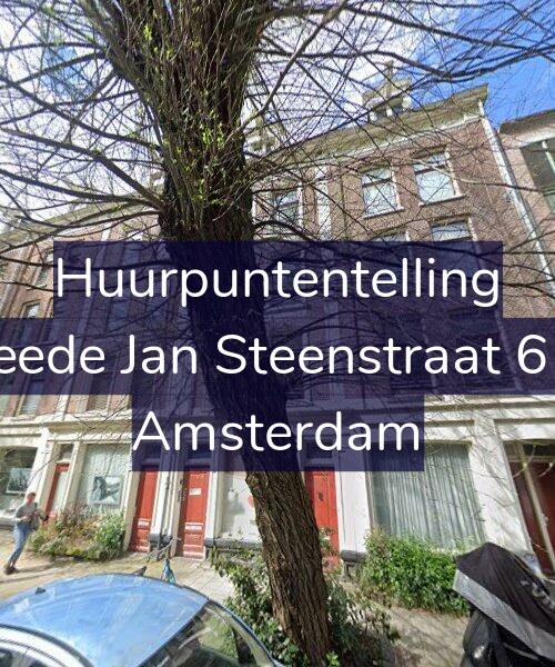 Foto gevel Huurpuntentelling voor Tweede Jan Steenstraat 61-H, Amsterdam