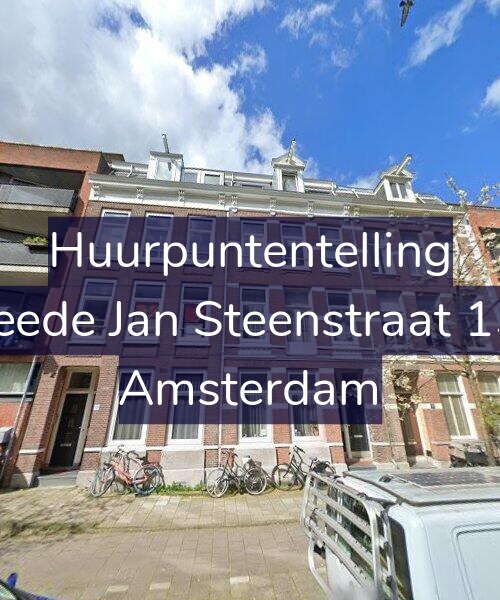 Foto gevel Huurpuntentelling voor Tweede Jan Steenstraat 15-H, Amsterdam