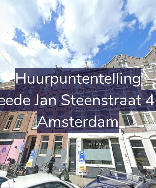 Foto gevel Huurpuntentelling voor Tweede Jan Steenstraat 47-B, Amsterdam
