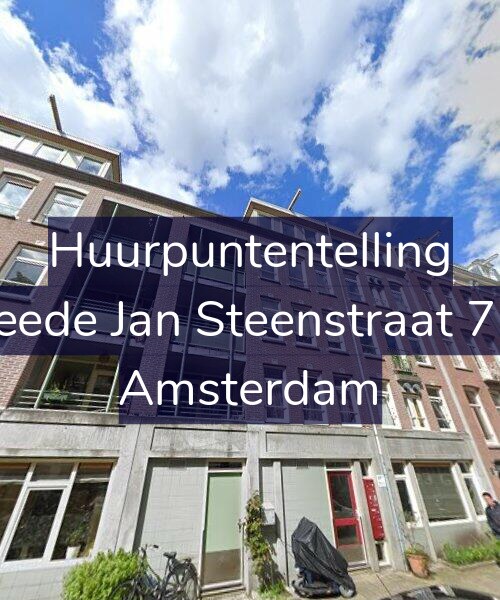 Foto gevel Huurpuntentelling voor Tweede Jan Steenstraat 71-C, Amsterdam