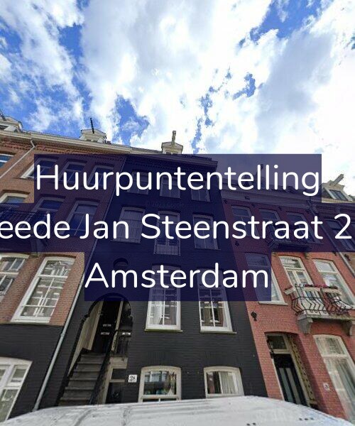Foto gevel Huurpuntentelling voor Tweede Jan Steenstraat 28-2, Amsterdam