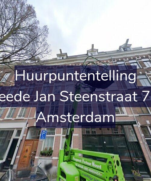 Foto gevel Huurpuntentelling voor Tweede Jan Steenstraat 76-1, Amsterdam